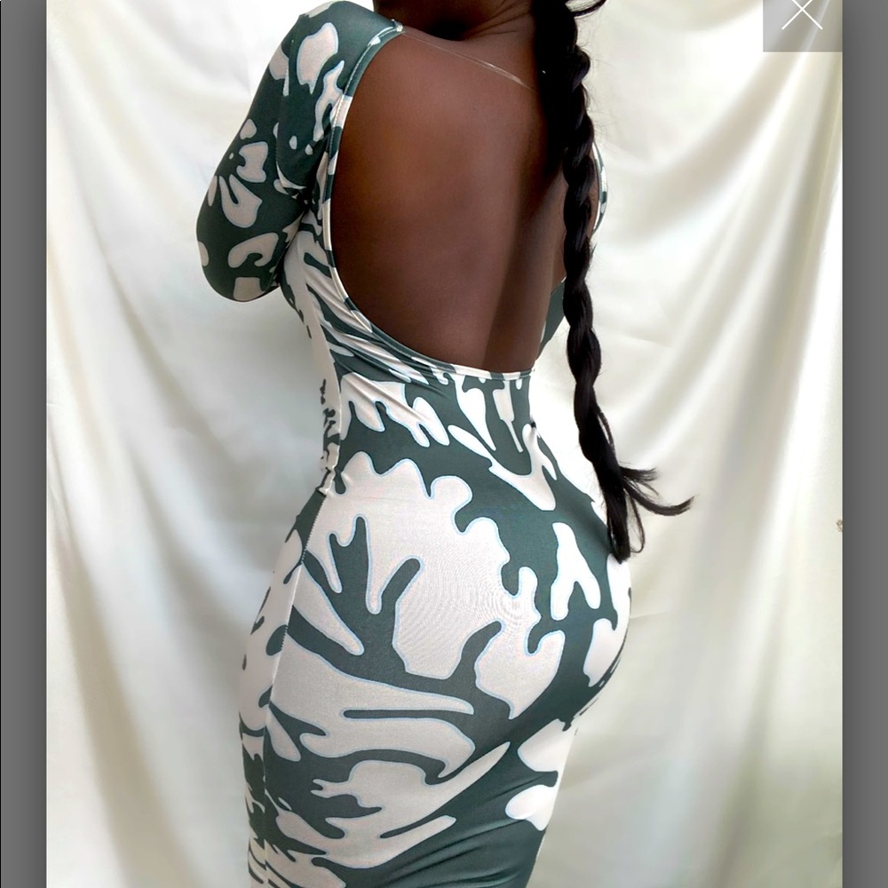 Ivy Green Maxi Dress